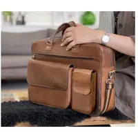 کیف دیپلمات ولب تاپ چرم طبیعی و دست دوز کد79تیاراچرم مشهد 