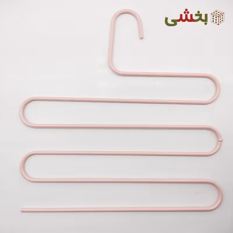 شال آویز طرح مارپیچ فلزی