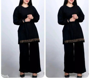 مانتو شلوار زنانه ابروبادی مدل سروینا ویژه محرم