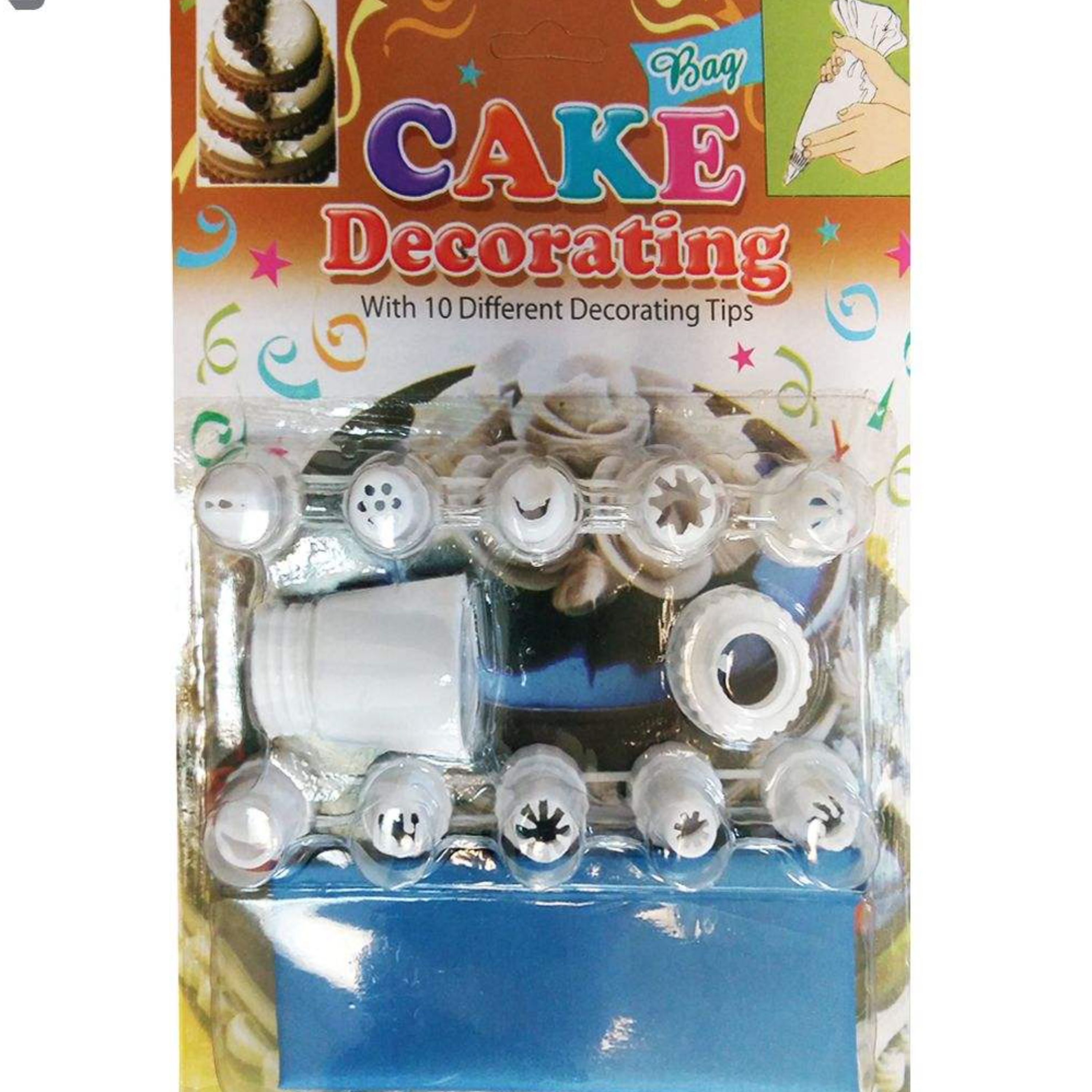 مجموعه 13 عددی لوازم تزئین کیک مدل Cake Decorating