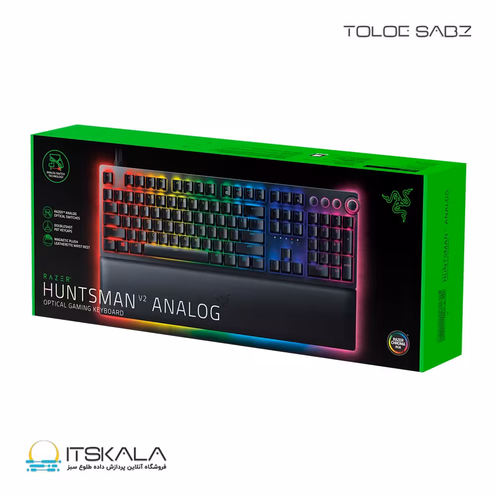 قیمت و خرید کیبورد ریزر RAZER HUNTSMAN V2 | ITSKALA