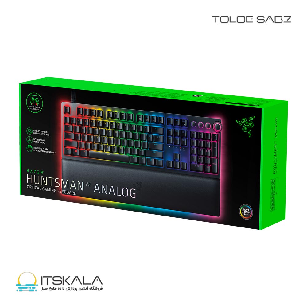 قیمت و خرید کیبورد ریزر RAZER HUNTSMAN V2 | ITSKALA