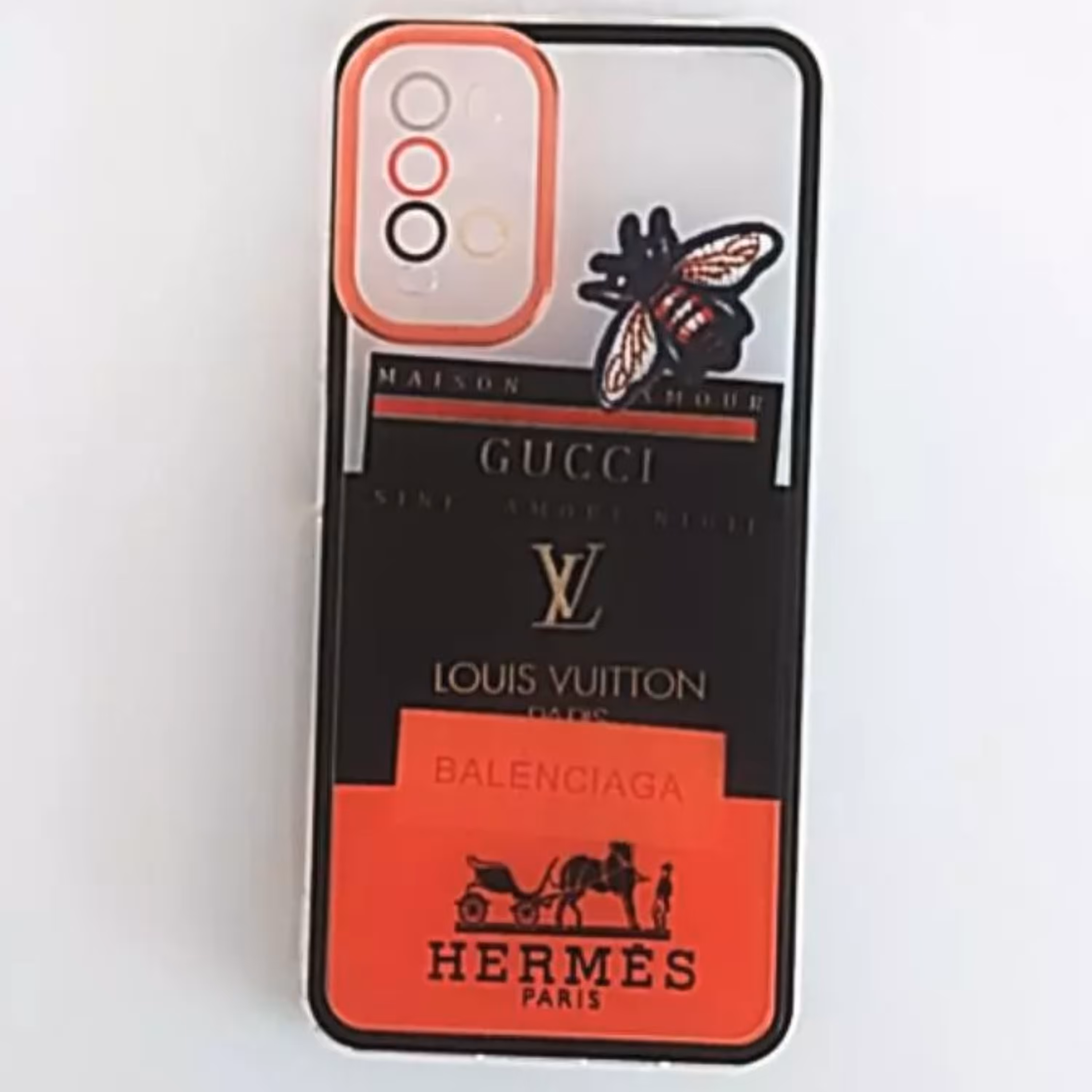 گارد  شفاف طرح دار محافظ لنز شیائومی Poco m3