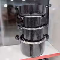 سرویس قابلمه 7 پارچه فوق ضخیم برند معتبر (اذین صنعت مبین ) 