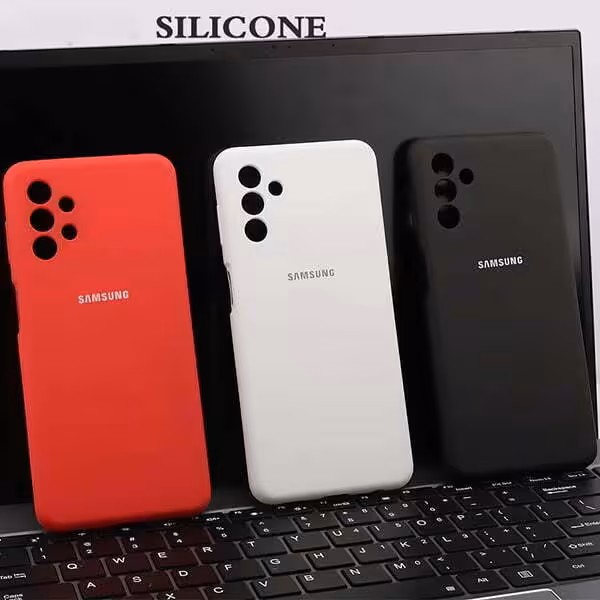 قاب سیلیکونی A13 5G / M13 اصل زیر بسته (اصل) - بادمجانی