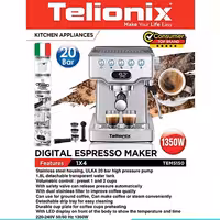 اسپرسوساز,20بار کیفیت عالی تلیونیکس مدل  5150