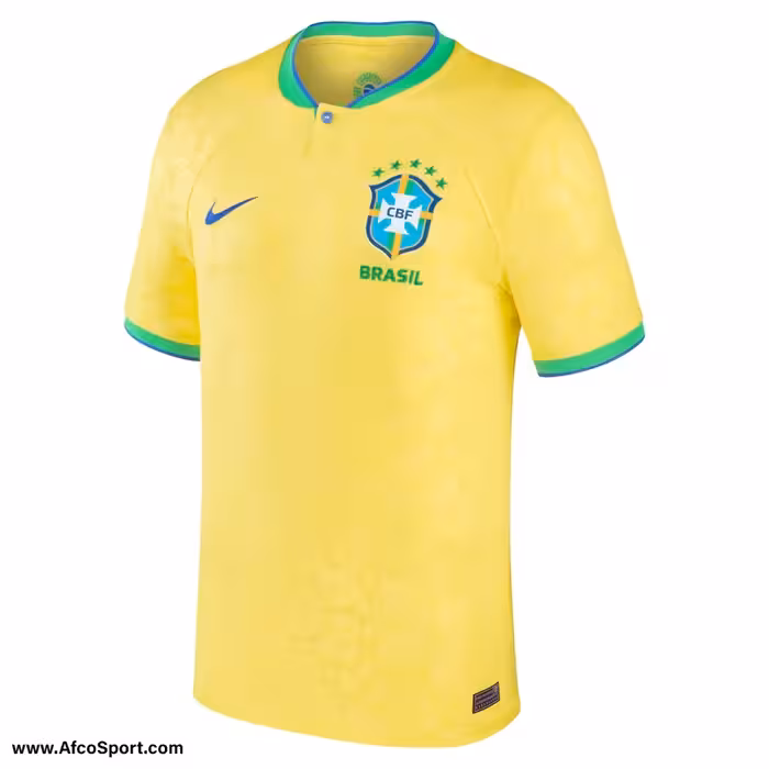 کیت اول تیم ملی برزیل جام جهانی 2022 قطر ورژن هواداری