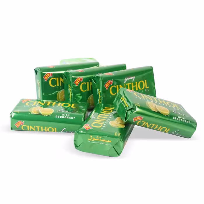 صابون ضد لک و سفید کننده سینثول صندل لیمو