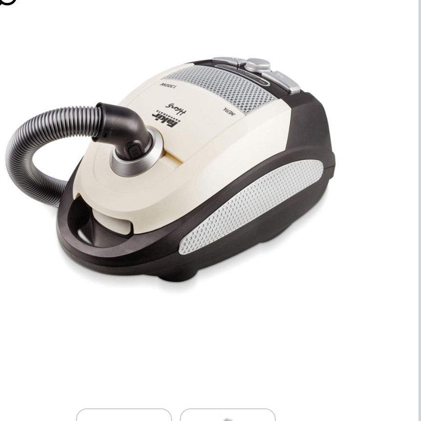 جارو برقی کیسه ای فکر مدل HANS (هزینه ارسال بصورت پس کرایه برعهده خریدار محترم هست)