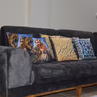 کاور کوسن مخمل کره ای چهل در چهل