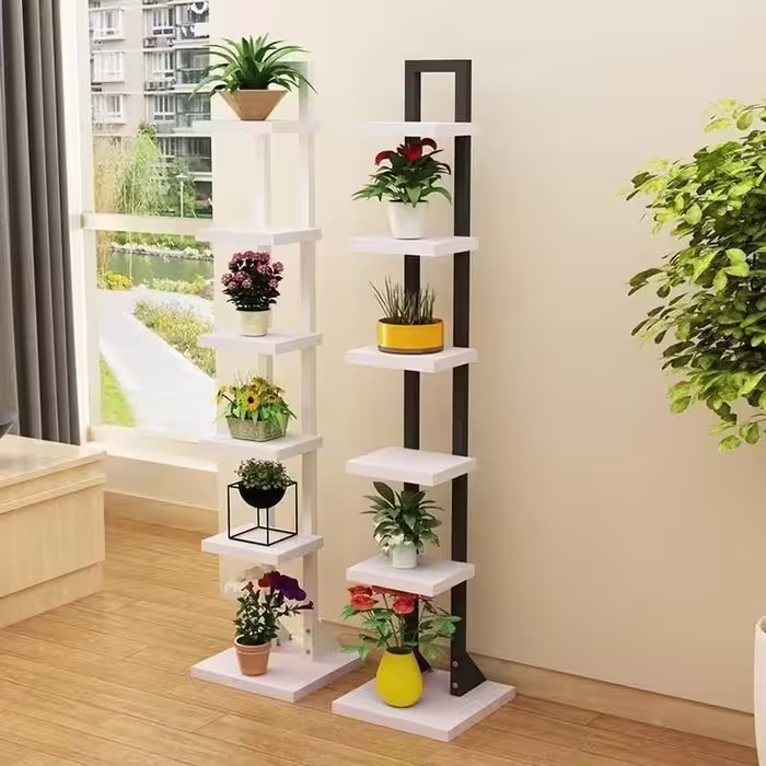 استند گل گیاه شیک زیبا مناسب هدیه نردبانی