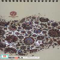 خرید کتاب دفتر طراحی 100 برگ قدیما طرح کاشی،کد 0001 ، سیمی | ایده بوک