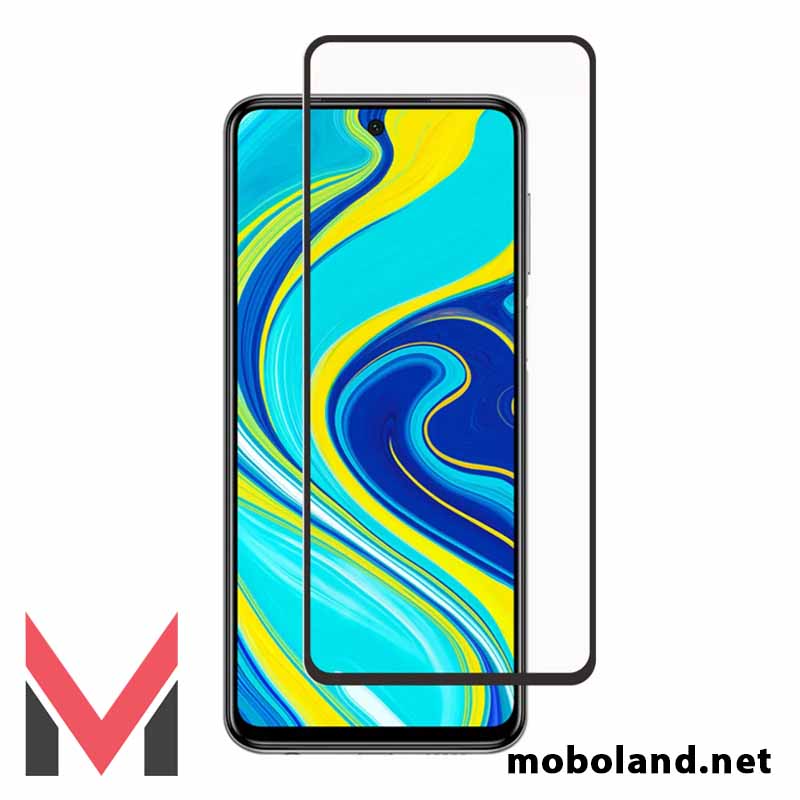 قیمت گلس تمام صفحه شیائومی ردمی نوت Redmi Note 9s - موبولند