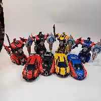 ماشین فلزی تبدیل شونده به ربات 