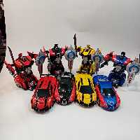 ماشین فلزی تبدیل شونده به ربات 