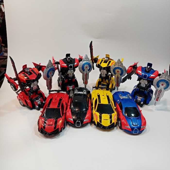 ماشین فلزی تبدیل شونده به ربات 