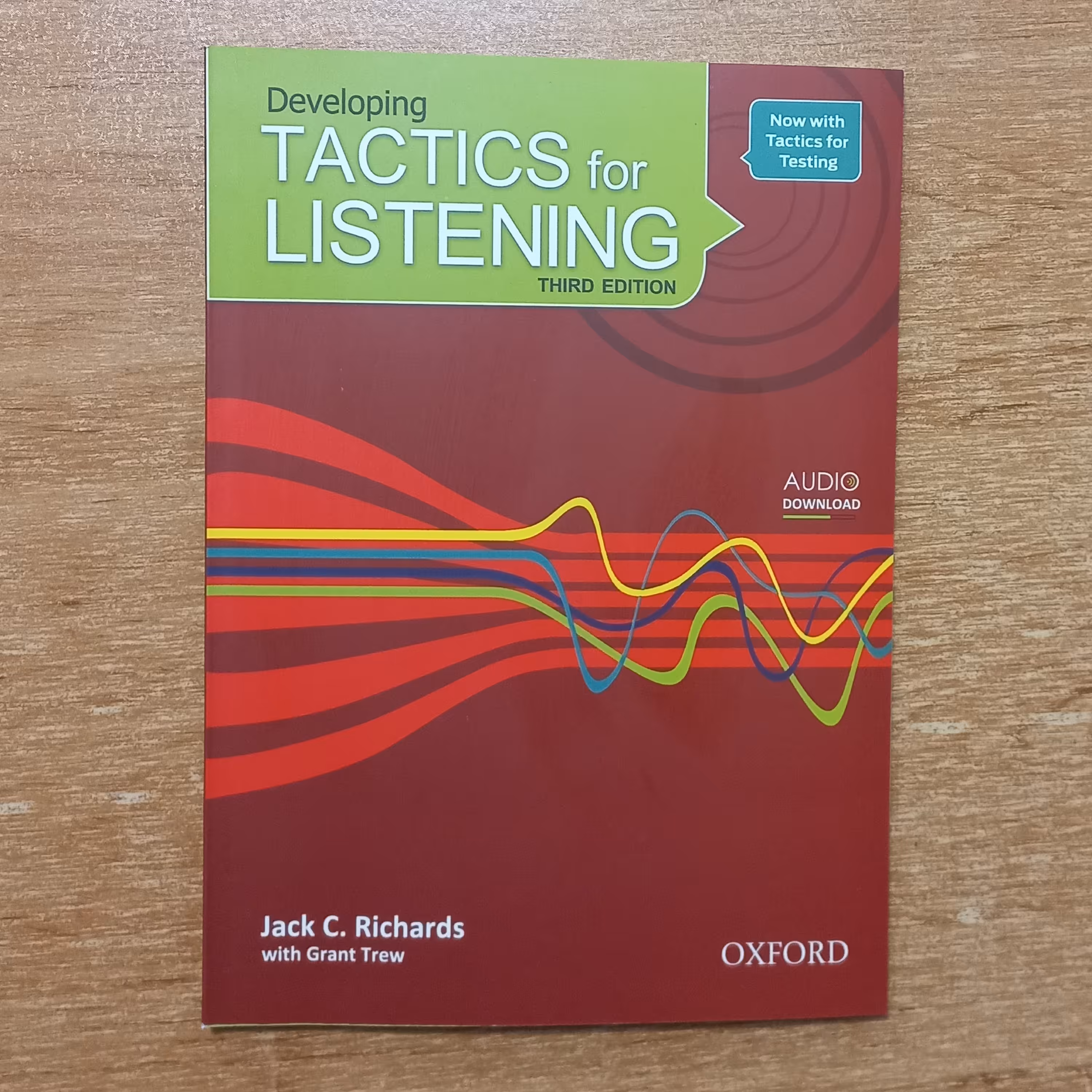 کتاب زبان تکتیکس فور لیسنینگ دولوپینگ Tactics for listening Developing ویرایش سوم سایز وزیری