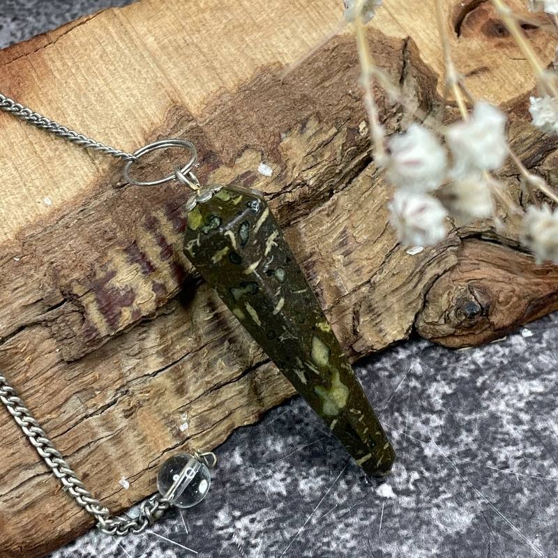 پاندول جاسپر طبیعی