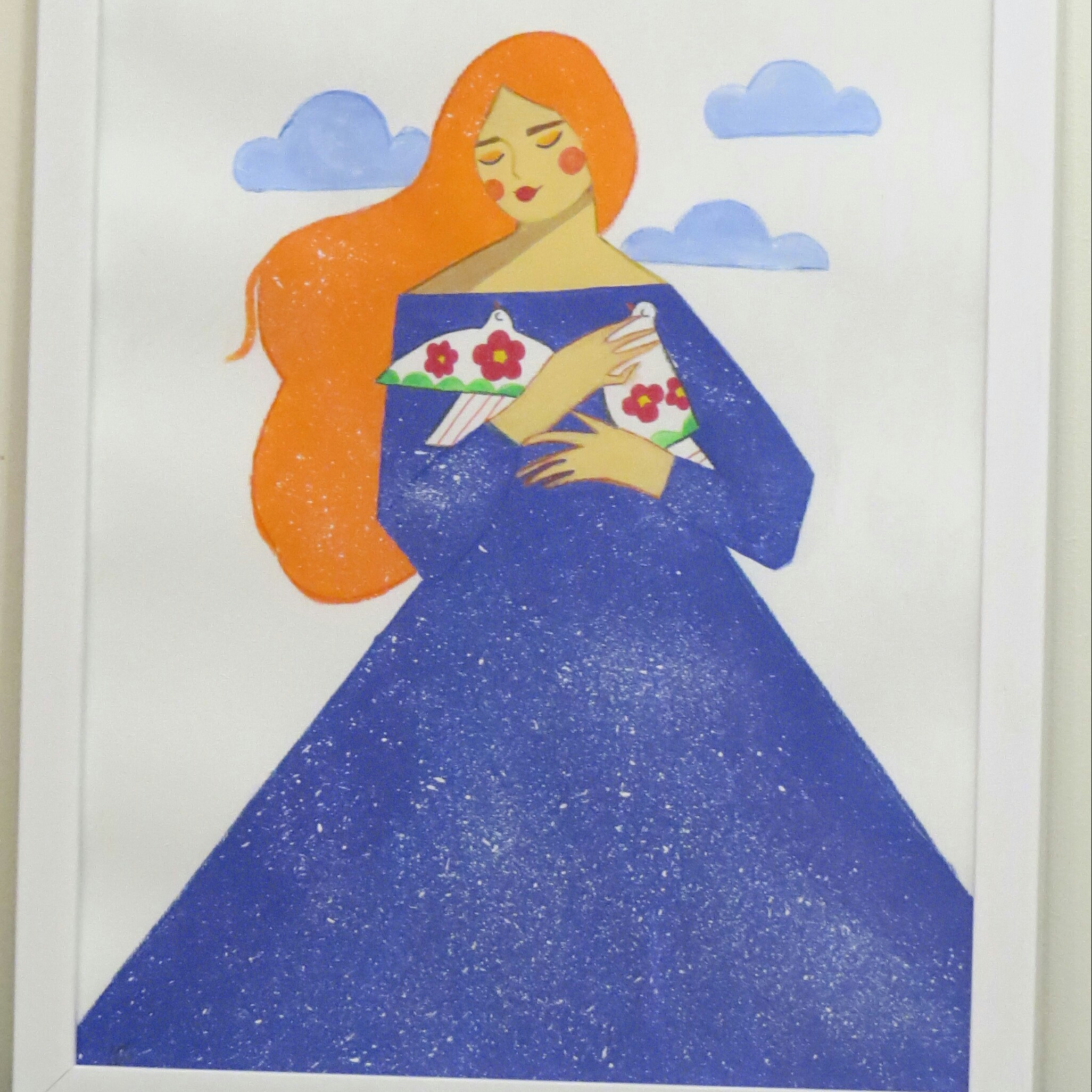 تابلوی نقاشی اکریلیک سایز A3