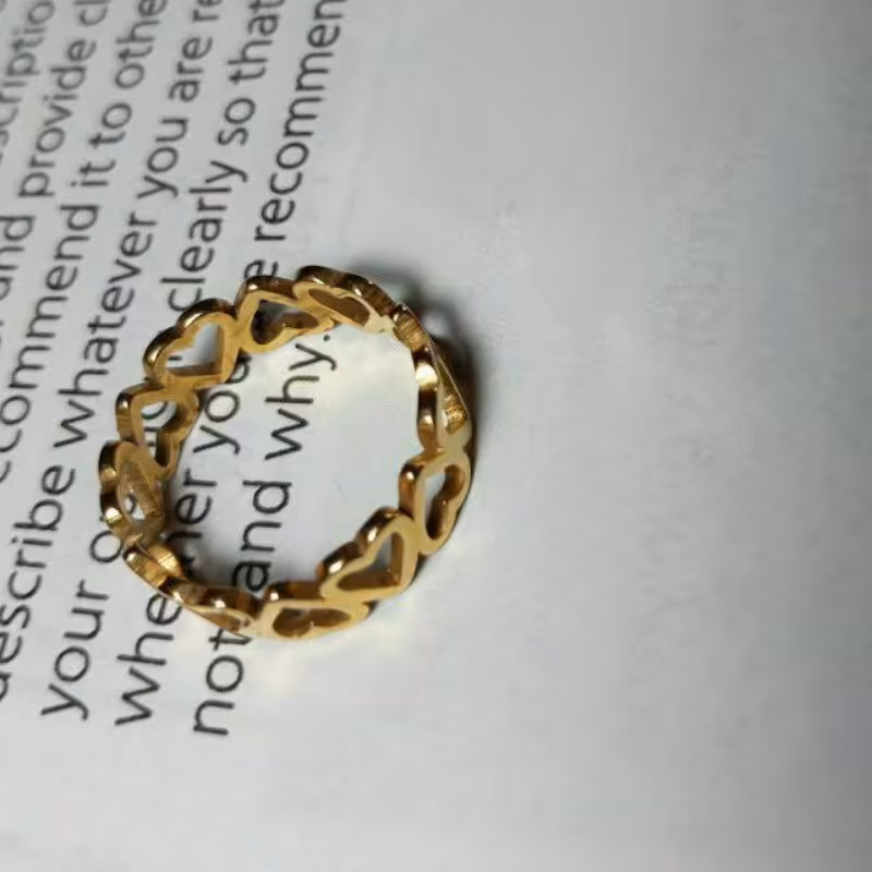 بند انگشتی طرح قلب