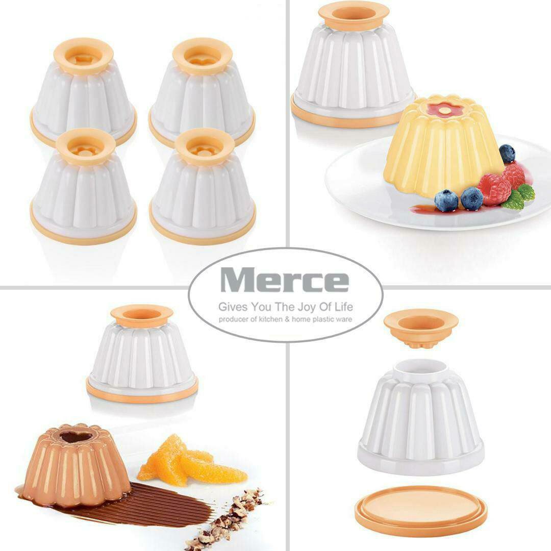 قالب ژله و کارامل4 عددی مرسه