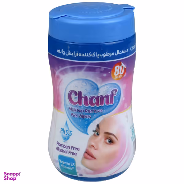 دستمال مرطوب چانف کد 001 بسته 80 عددی