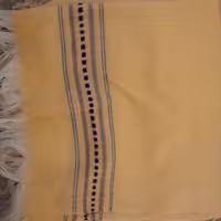 حوله دست بافت رنگی 