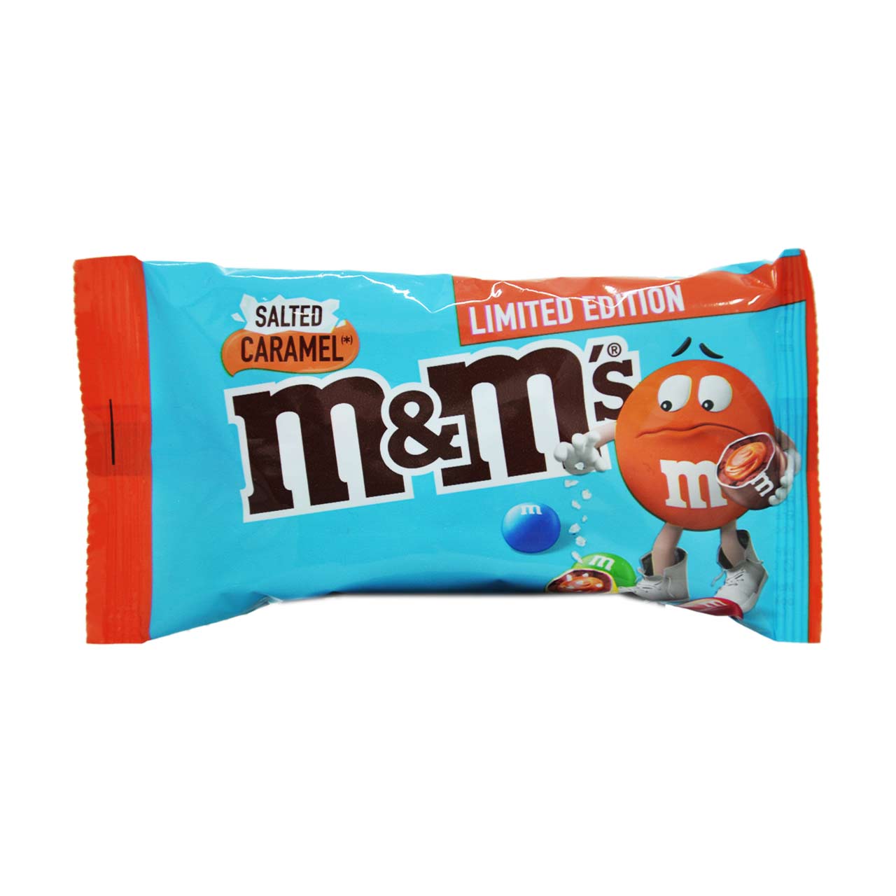 دراژه شکلاتی با مغز کارامل نمکی ام اند امز - m&amp;m