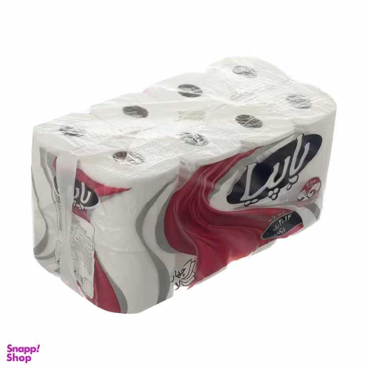 دستمال توالت پاپیا بسته 16 عددی