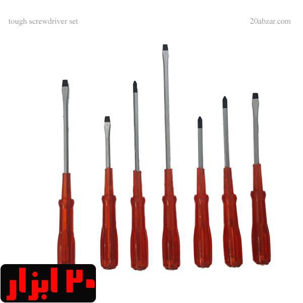 مجموعه 7 عددی پیچ گوشتی چکش خور