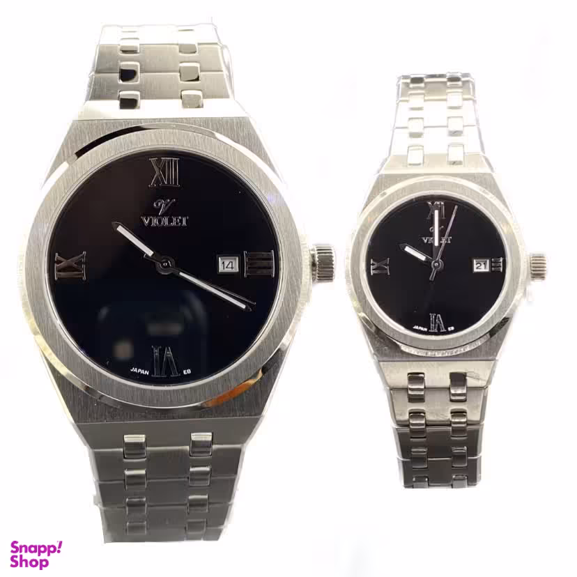 ست ساعت عقربه ای زنانه و مردانه ویولت مدل B0601G/131B0601L/131