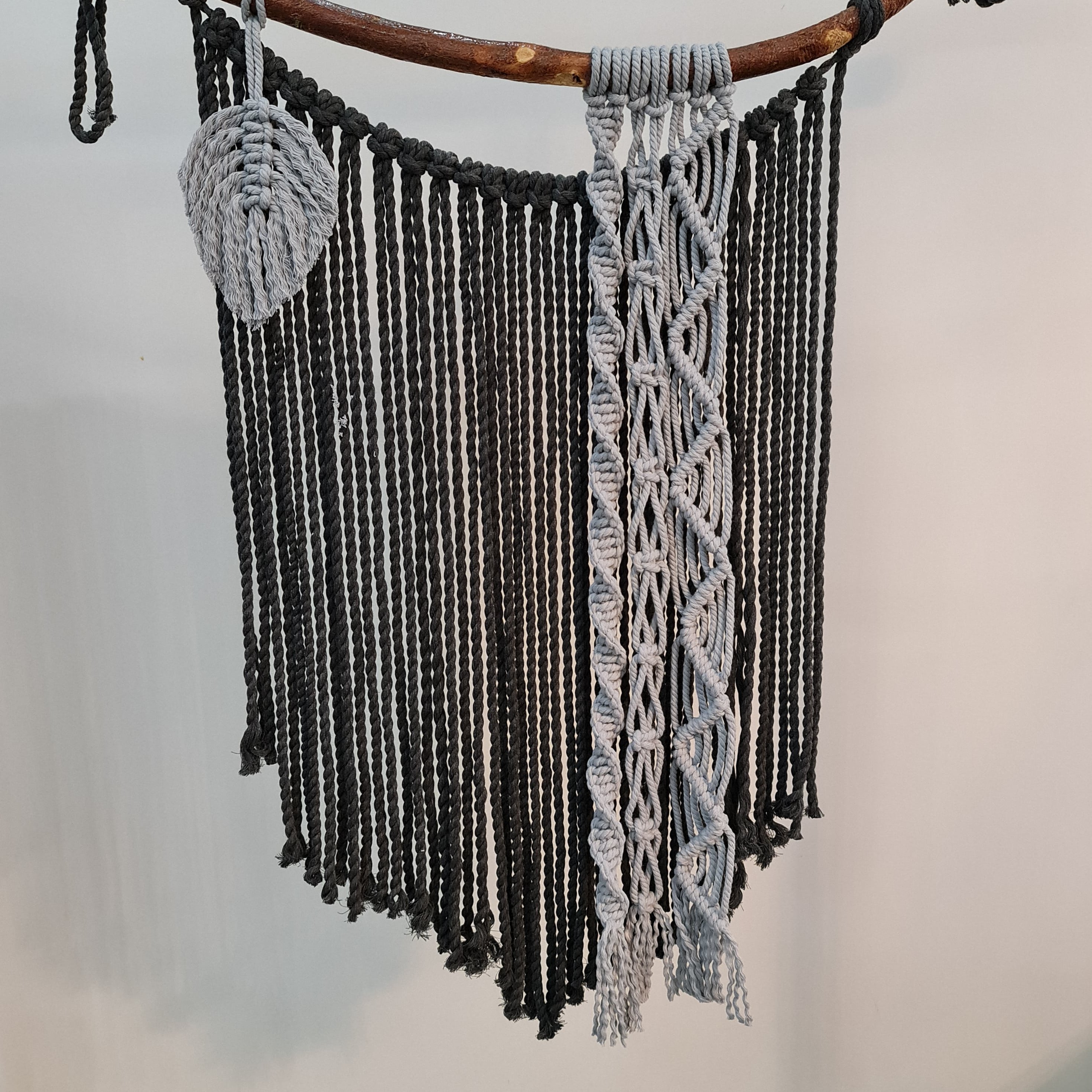 دیوارکوب مکرومه بافی (پس کرایه)
