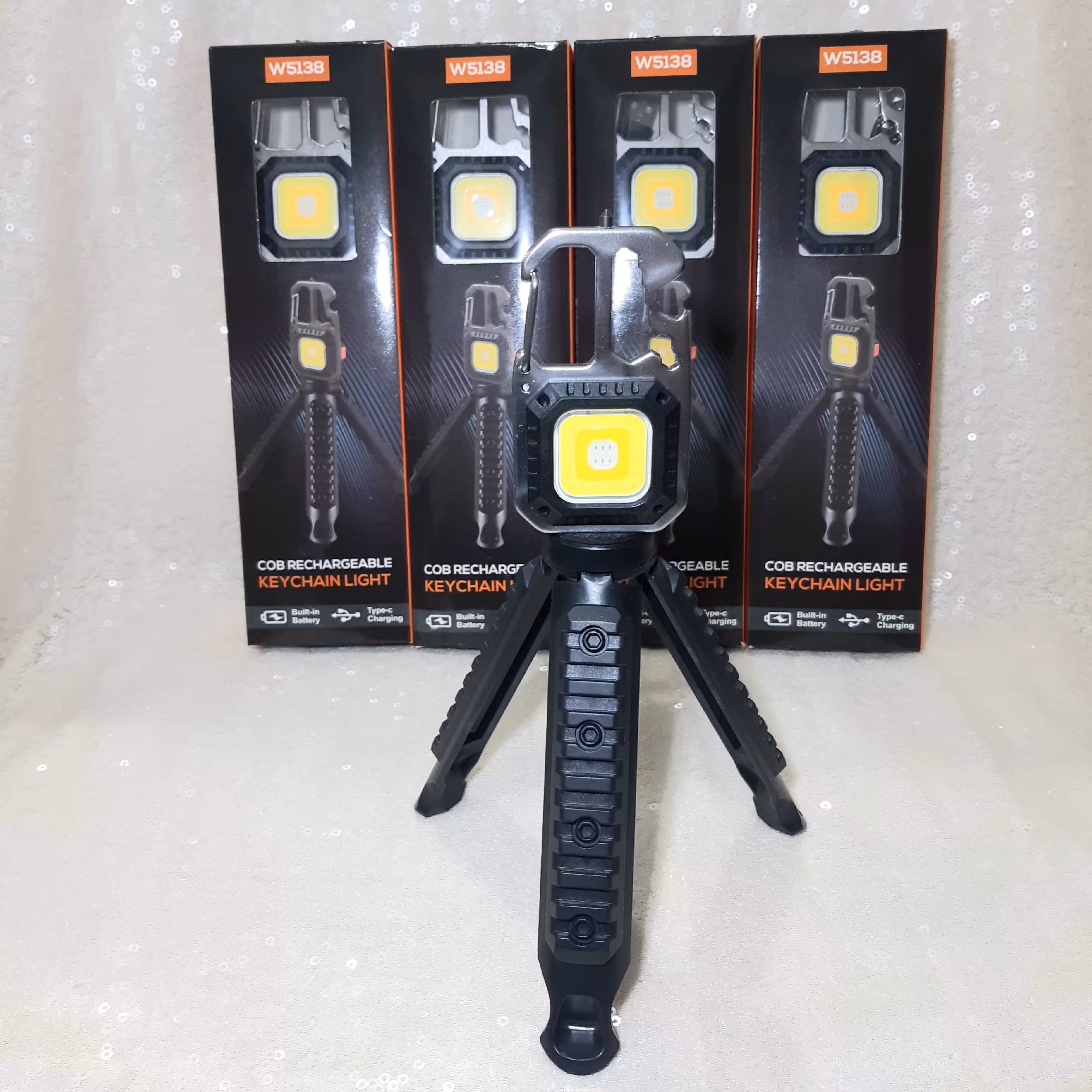 چراغ قوه چند کاره پایه دار 