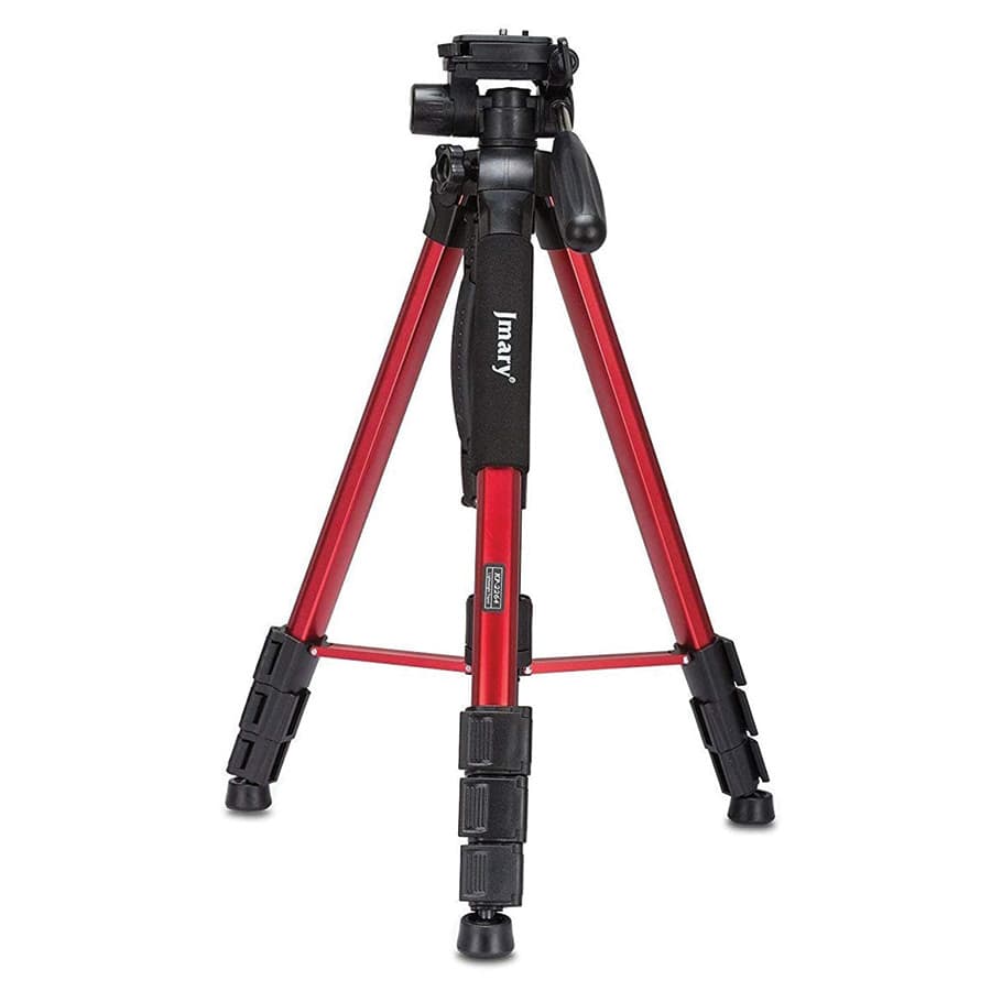 سه پایه دوربین عکاسی جیماری قرمز Jmary Tripod KP-2254