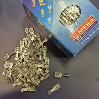 سرسیم کولری قلع اندود ( آبکاری ) بسته 300 عددی