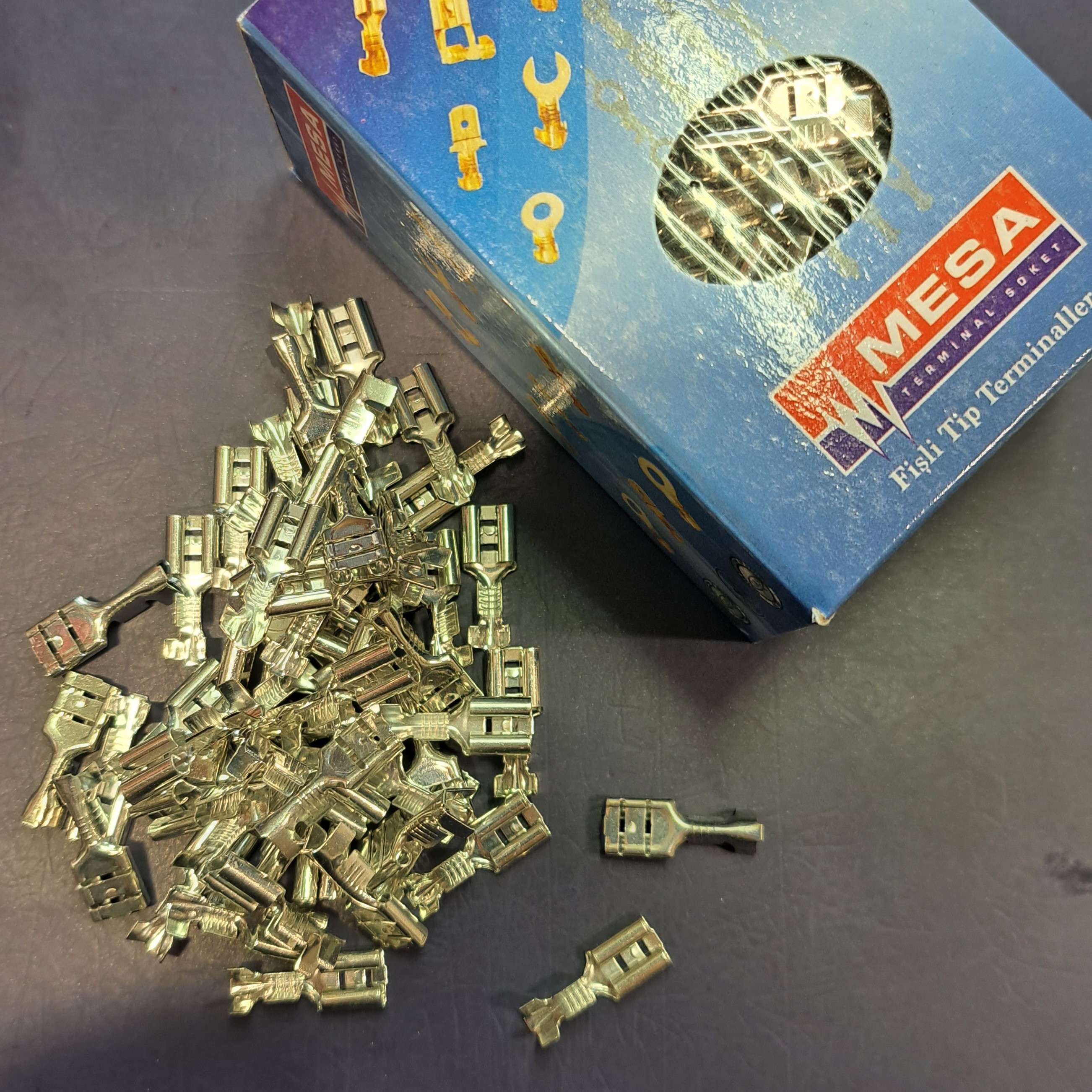 سرسیم کولری قلع اندود ( آبکاری ) بسته 300 عددی