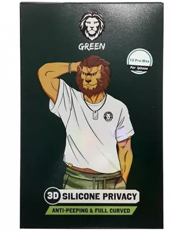 محافظ صفحه نمایش Green Lion مدل Silicone privacy مناسب برای iPhone 12 / 12 Pro