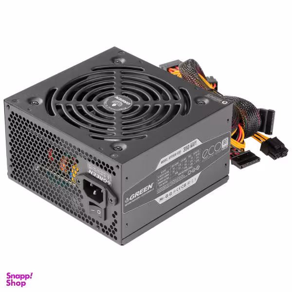 منبع تغذیه گرین مدل GP350A-ECO Rev3.1