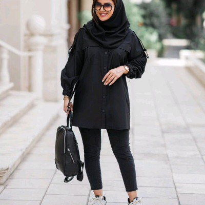 مانتو دانشجویی نخی مدل مانتو اسپرت دانشجویی