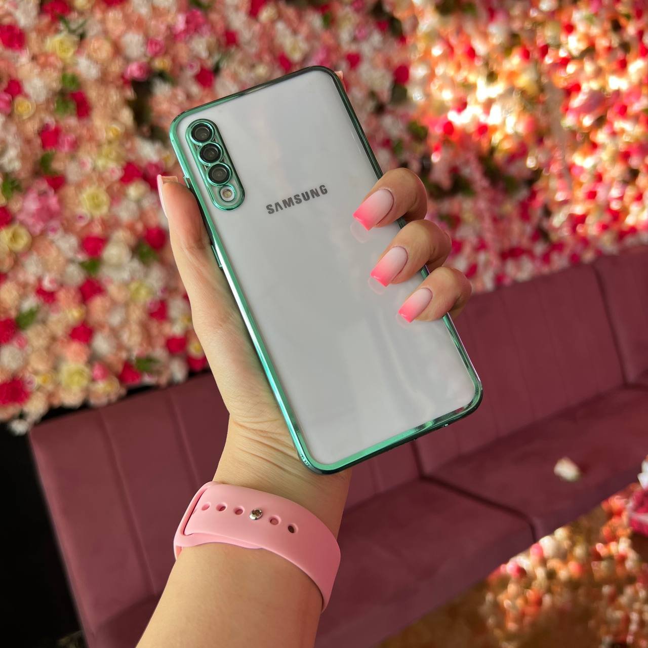 قاب موبایل پشت طلق