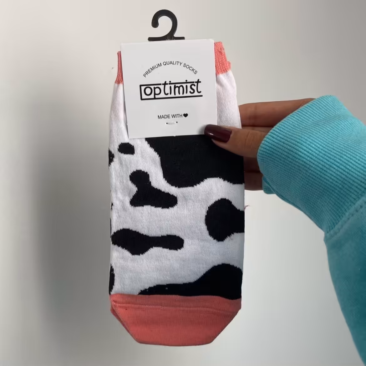 جوراب مچی طرح گاوی فری سایز