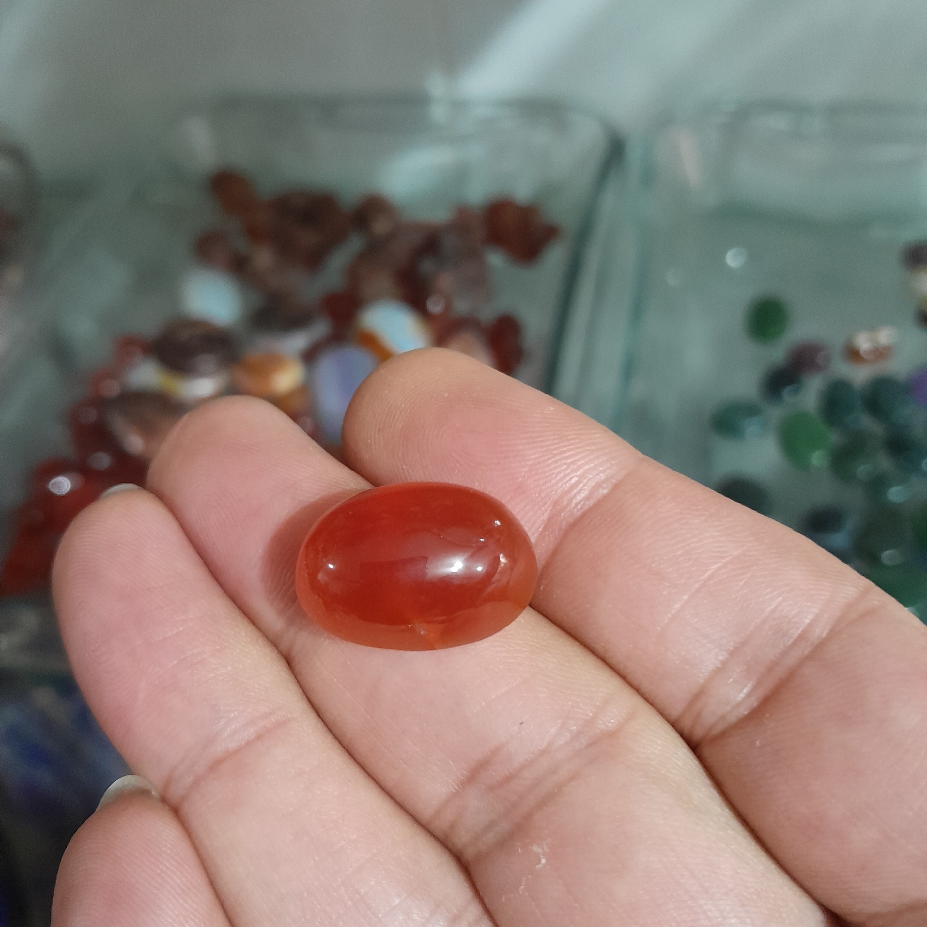 نگین عقیق یمن تراش خراسانی