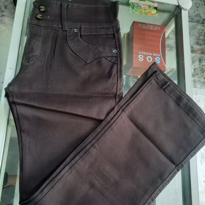 شلوار دمپا قهوه ای