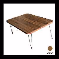 میز تحریر تاشو طرح چوب 55*40 کوچک پارس