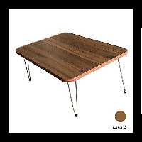 میز تحریر تاشو طرح چوب 55*40 کوچک پارس