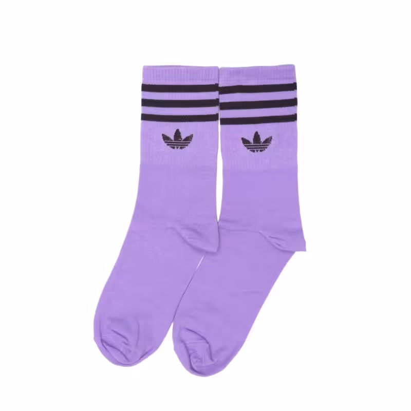 جوراب ساقدار طرح آدیداس Adidas طیف بنفش