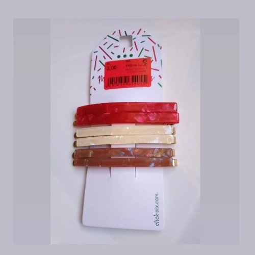 گیره فلزی وارداتی جفتی از هر رنگ
