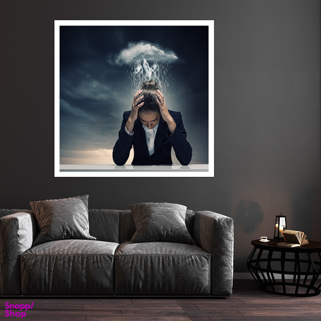 تابلو بکلیت طرح روانپزشکی مدل قاب شاسی W-S10283