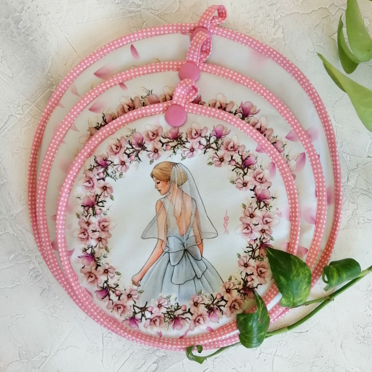 دمکنی مخمل نسوز مدل لیلیان طرح 35