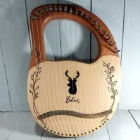 چنگ رومی حفره دار طرح سرو  مدل  19 سیمی، مارک بلوط